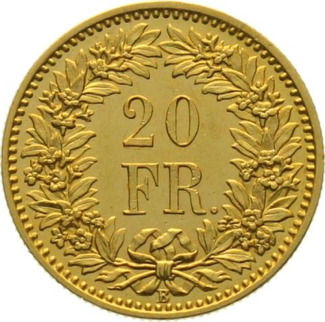 1871 B - 20 Franken - Probe Wappen 1871 B - 20 Franken - Probe Wappen